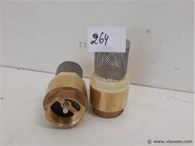 2 x terugslagklep met filter 4/4 - afbeelding 2 van  2