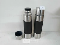 2 x thermos 750 ml met enkele roestplekken - afbeelding 2 van  3