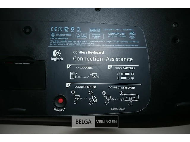 2 x toetsenbord logitech - afbeelding 3 van  5