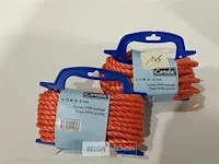 2 x touw oranje ppn op haspel 1 x 8mm x 10m + 1 x 10mm x 10m - afbeelding 2 van  3