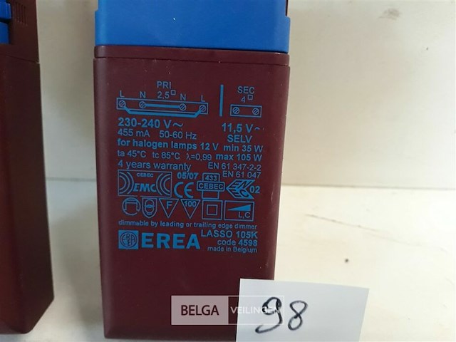2 x transfo 12v 35-105w - afbeelding 3 van  3