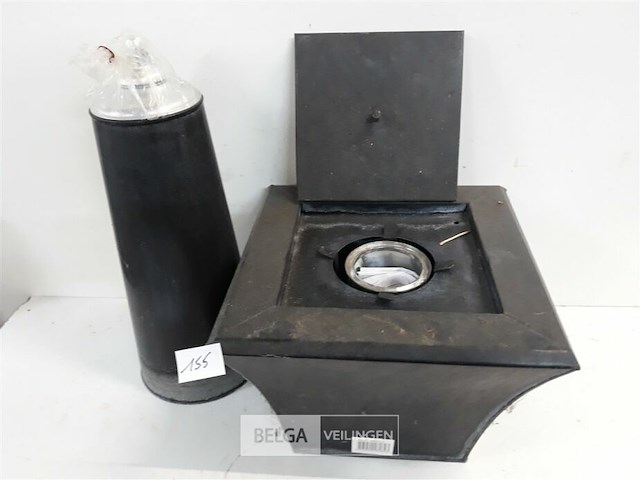 2 x tuinfakkel zink - afbeelding 3 van  3