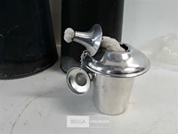 2 x tuinfakkel zinken kegel - afbeelding 3 van  3