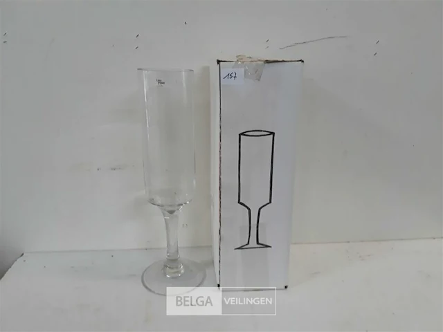 2 x vaas als champagneglas - afbeelding 2 van  3
