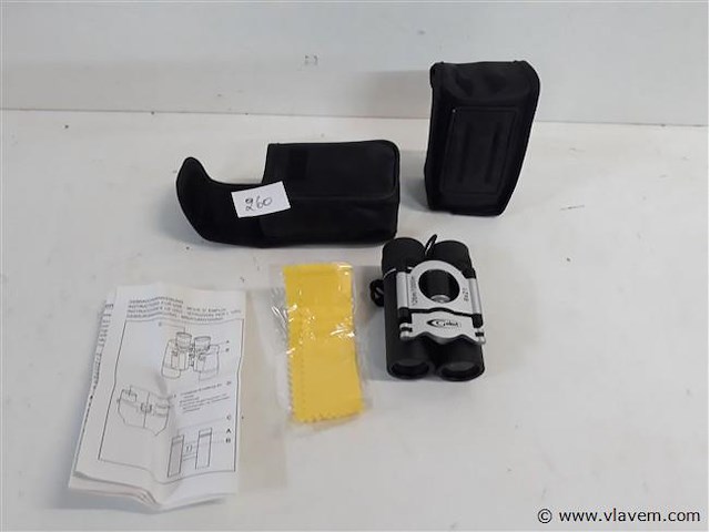 2 x verrekijker in opbergzak gelert - afbeelding 1 van  2