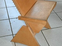 2 x verstelbare houten stoel - afbeelding 4 van  5