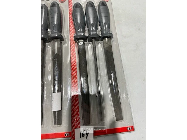 2 x vijlenset 3 delig pvc handvat - afbeelding 3 van  3