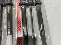 2 x vijlenset 3 delig pvc handvat - afbeelding 3 van  3