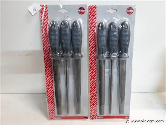 2 x vijlenset 3 delig - afbeelding 1 van  2