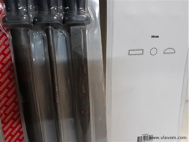 2 x vijlenset 3 delig - afbeelding 2 van  2