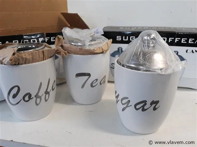 2 x voorraadpot 3 delig 17 cm - afbeelding 2 van  2