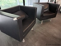 2 x wachtzaalzetels 1mx1m onbeschadigd - afbeelding 2 van  3
