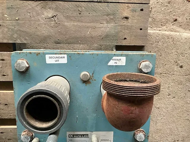 2 x warmtewisselaar kiwa en alfa-laval - afbeelding 3 van  12