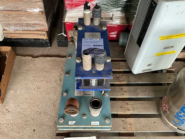 2 x warmtewisselaar kiwa en alfa-laval - afbeelding 1 van  12