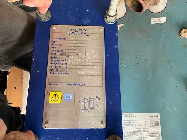 2 x warmtewisselaar kiwa en alfa-laval - afbeelding 6 van  12