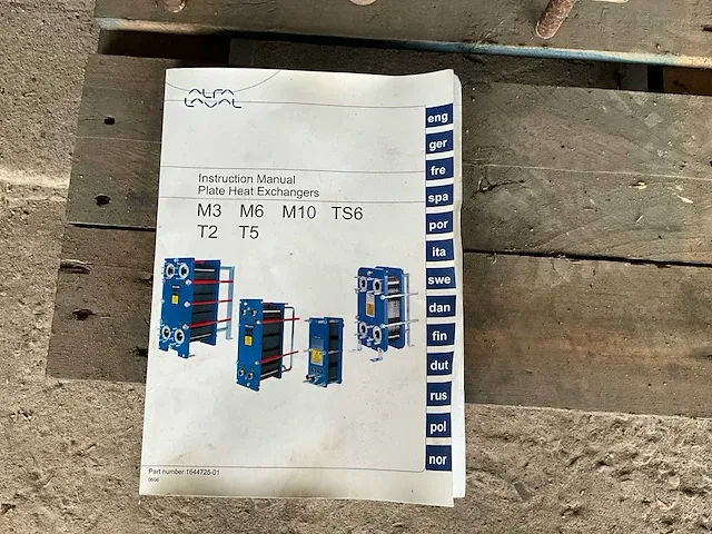 2 x warmtewisselaar kiwa en alfa-laval - afbeelding 10 van  12