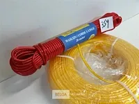 2 x waslijn 1 x nylon 1 x geplastificeerde stalen kabel - afbeelding 3 van  3