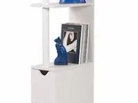 2 x wc bijzetmeubel wit - afbeelding 1 van  1