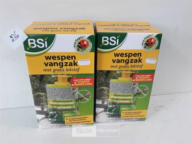 2 x wespenvangzak met lokstof - afbeelding 2 van  3