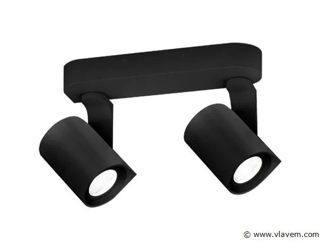 2 x wever & ducre sqube on base 2.0 zwart - afbeelding 7 van  7