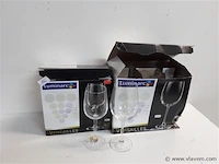 2 x wijnglazen 1 x 36 cl 6 stuks 1 x 58 cl 6 stuks - afbeelding 1 van  2