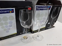 2 x wijnglazen 1 x 36 cl 6 stuks 1 x 58 cl 6 stuks - afbeelding 2 van  2