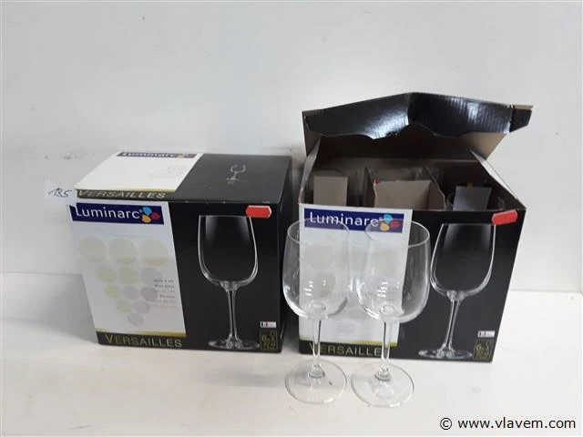 2 x wijnglazen 27 cl 6 stuks - afbeelding 1 van  2