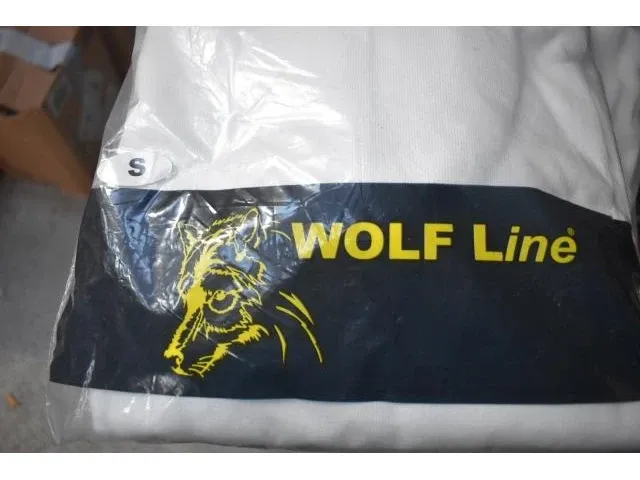2 x wolf line hoody sweater (met kap) wit small - afbeelding 2 van  3