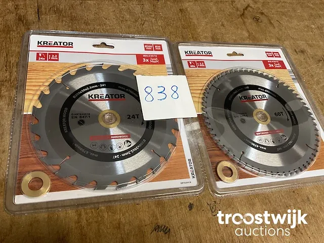 2 zaagbladen dia 200 mm - afbeelding 4 van  4
