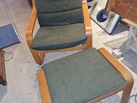 2 zetels en een voetbank - afbeelding 2 van  3