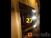2 zilveren spiegels 60/60/5cm - afbeelding 1 van  4
