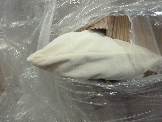 2-zits bank - crème fluweel - afbeelding 9 van  9