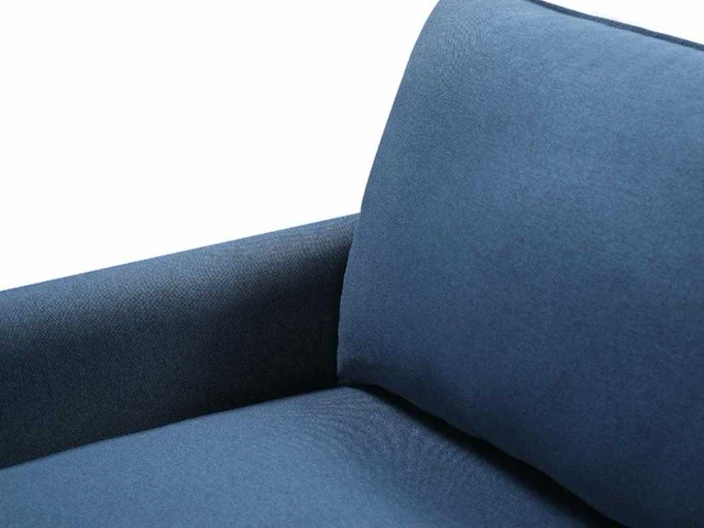 2-zits stoffen bank - blauw - afbeelding 3 van  4