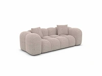 2-zitsbank - beige stof - afbeelding 2 van  6
