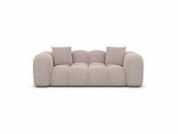 2-zitsbank - beige stof - afbeelding 3 van  6