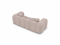 2-zitsbank - beige stof - afbeelding 4 van  6