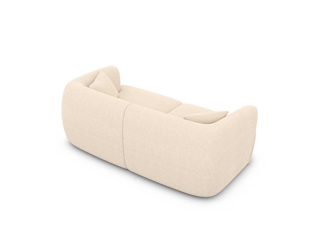 2-zitsbank - beige stof - afbeelding 6 van  10