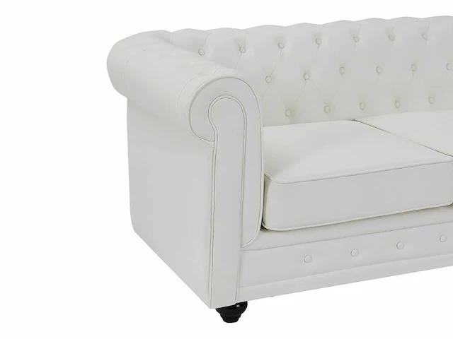 2-zitsbank - witte imitatie - afbeelding 4 van  6