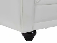 2-zitsbank - witte imitatie - afbeelding 5 van  6