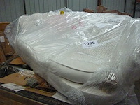 2-zitsbank in fluwelen stof - afbeelding 7 van  7