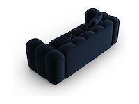 2-zitsbank in koningsblauw fluweel van christian lacroix - afbeelding 3 van  6