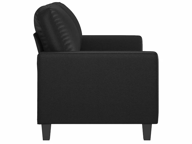2-zitsbank zwart 120 cm - kunstleer - afbeelding 5 van  9