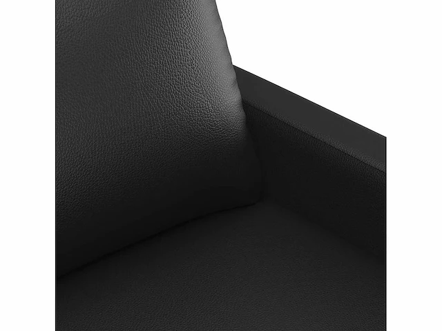 2-zitsbank zwart 120 cm - kunstleer - afbeelding 7 van  9