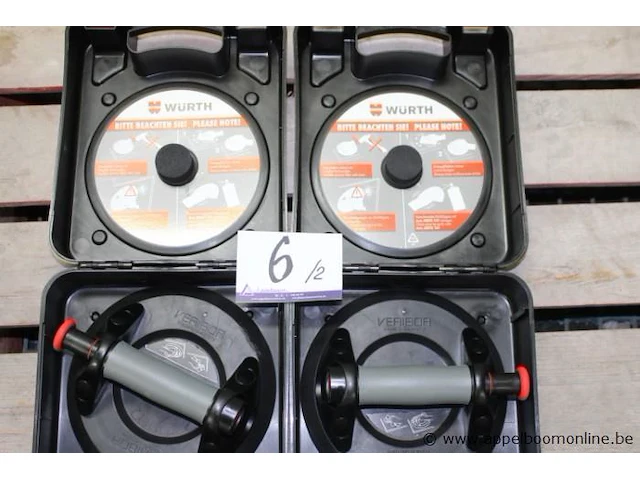 2 zuigheffers vv vacuumpomp wurth 0714 58 045 - afbeelding 1 van  2