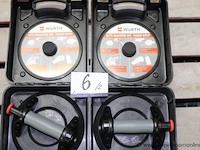 2 zuigheffers vv vacuumpomp wurth 0714 58 045