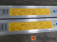 2 zware aluminium oprijplaten definitive clm 140.40 - afbeelding 5 van  8