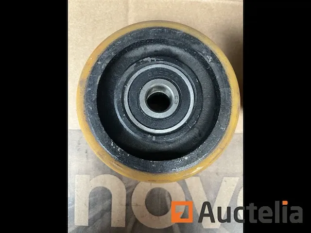 2 zware wielen 10x4 cm - afbeelding 3 van  3