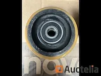 2 zware wielen 10x4 cm - afbeelding 3 van  3