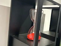 2 zwart metalen rekjes - afbeelding 2 van  8