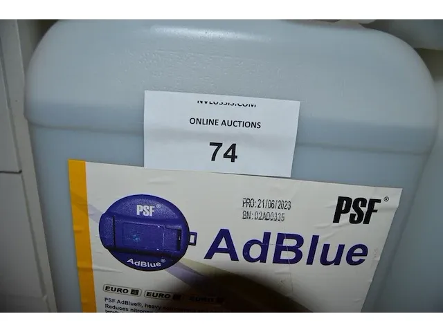 20 bidons x 10l ad blue (16) - afbeelding 2 van  3